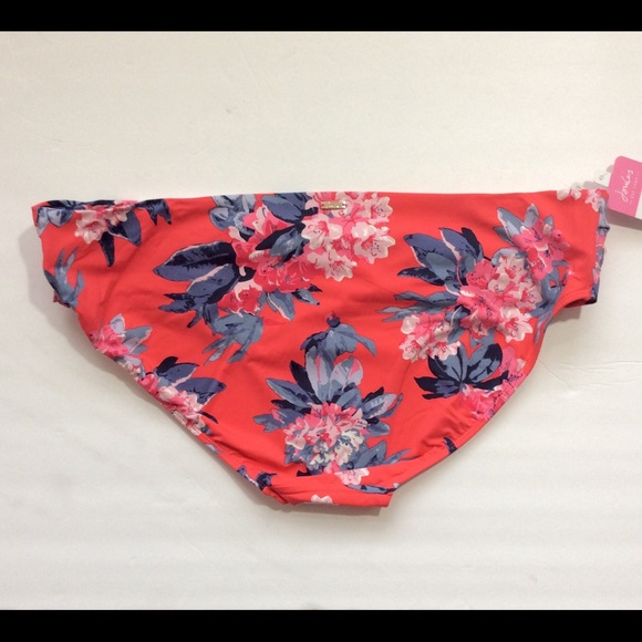 Joules Swim Joules Belle Bikini Red Floral Swimwear Bottom Poshmark